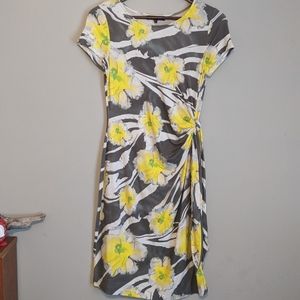 Lafayette 148 Floral Wrap Dress
